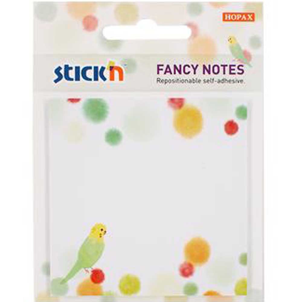 HOPAX STİCKN YAPIŞKANLI NOT KAĞIDI FANCY 5.SERİ 30 YP 70X70 21732
