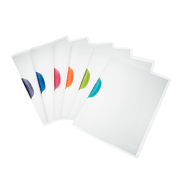 Leitz Sıkıştırmalı Dosya Colorclip Sırttan Klips 30 Sy Kırmızı 4174-00-25 - 6'lı Paket