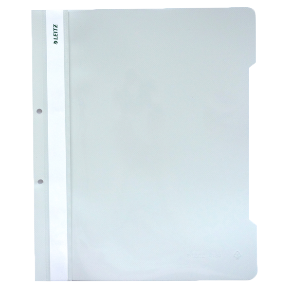 Leitz Telli Dosya Plastik Beyaz L-4189 - 50'li Paket