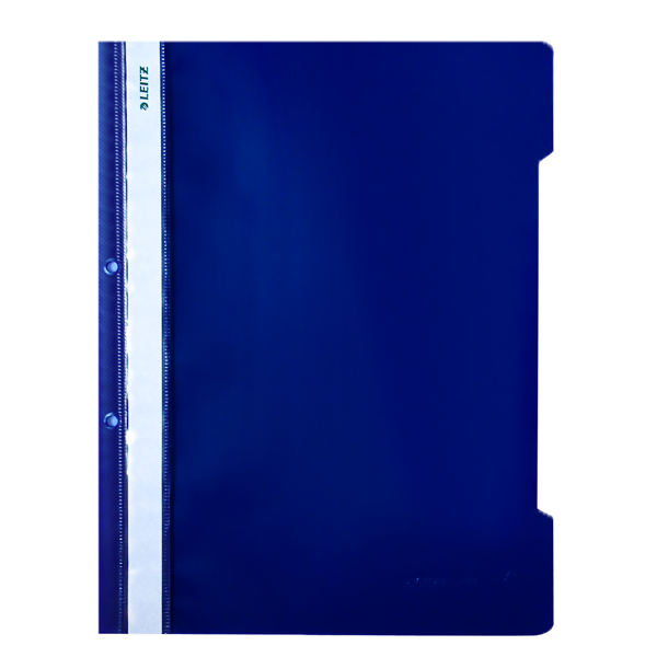 Leitz Telli Dosya Plastik Lacivert L-4189 - 50'li Paket