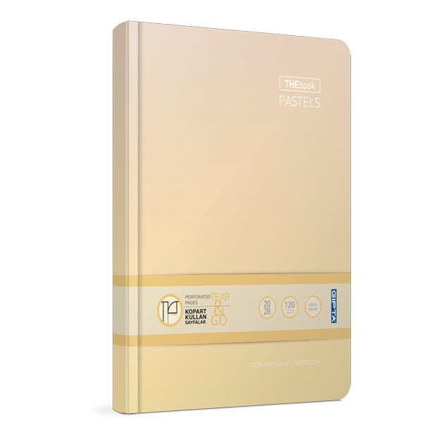 Gıpta Defter Thebook Pastels Sert Kapak Çizgili 120 Yp 14X20 3058