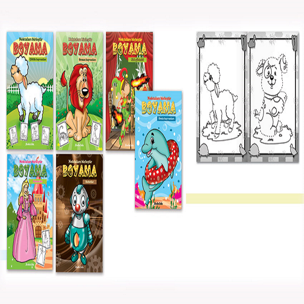 Keskin Color Boyama Kitabı 20X28 Noktaları Birleştir 242000-99