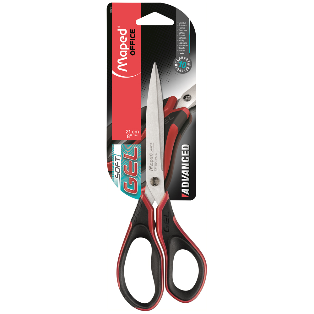 Maped Makas Advanced Gel Asimetrik 17 Cm 499210