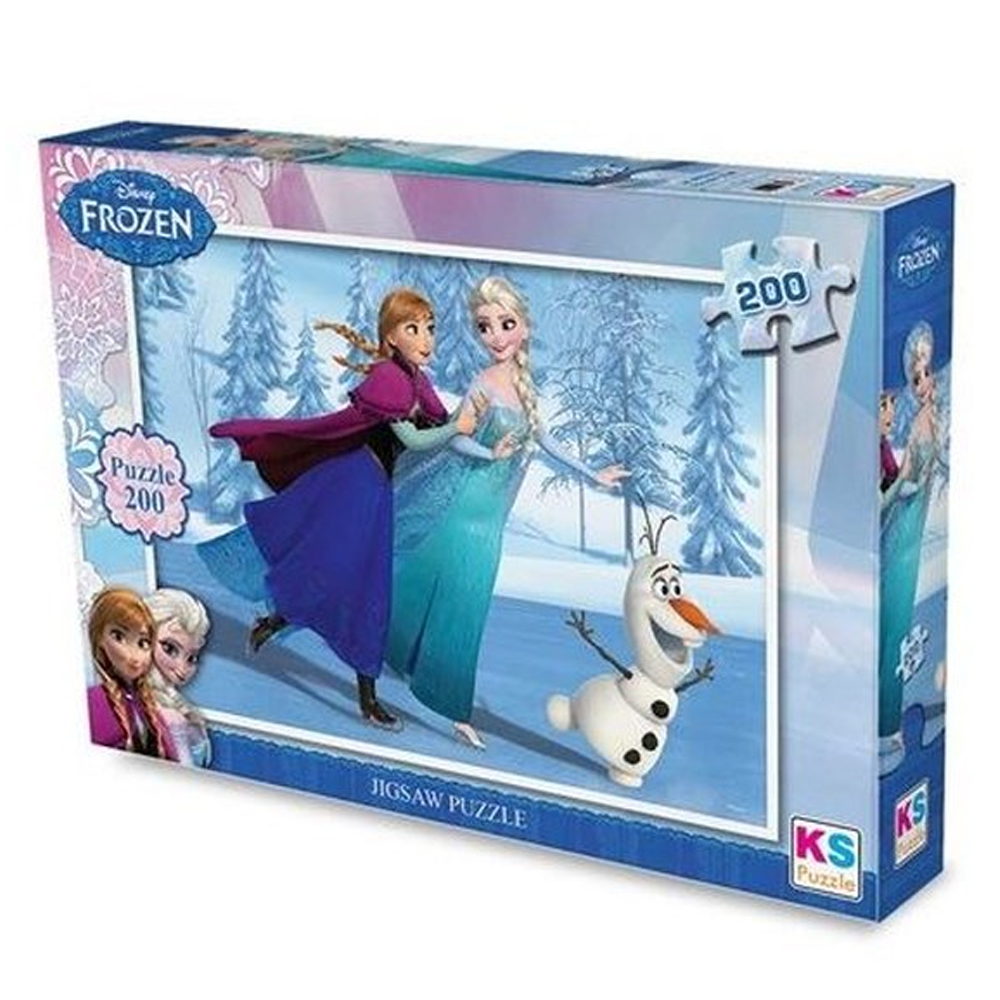 KS GAMES PUZZLE 200 PARÇA FROZEN FRZ.113