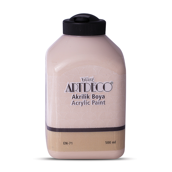 Artdeco Akrilik Boya 500 Ml Sütlü Kahve 3654