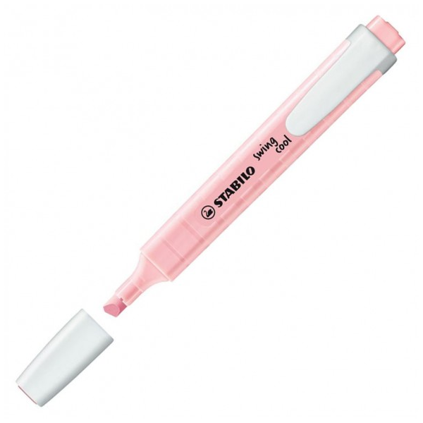 Stabilo Fosforlu Kalem Swing Cool Kalem Tipi Pastel Pembe 275/129-8 - 10'lu Paket