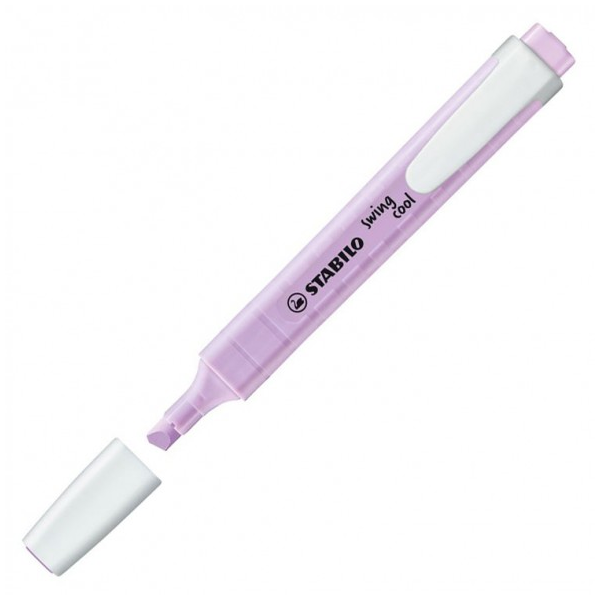 Stabilo Fosforlu Kalem Swing Cool Kalem Tipi Pastel Lila 275/155-8 - 10'lu Paket