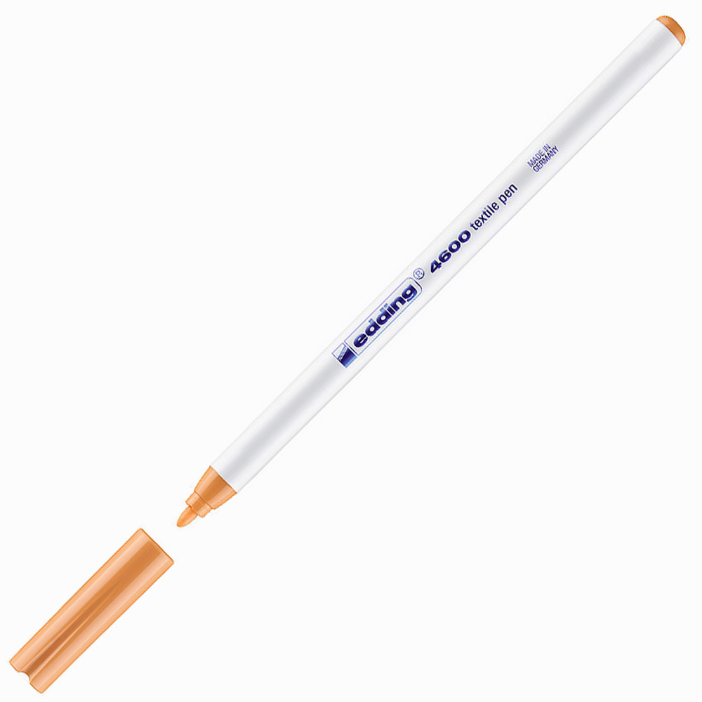 EDDİNG T-SHİRT KALEMİ YUVARLAK UÇLU 1 MM AÇ.TURUNCU 4600