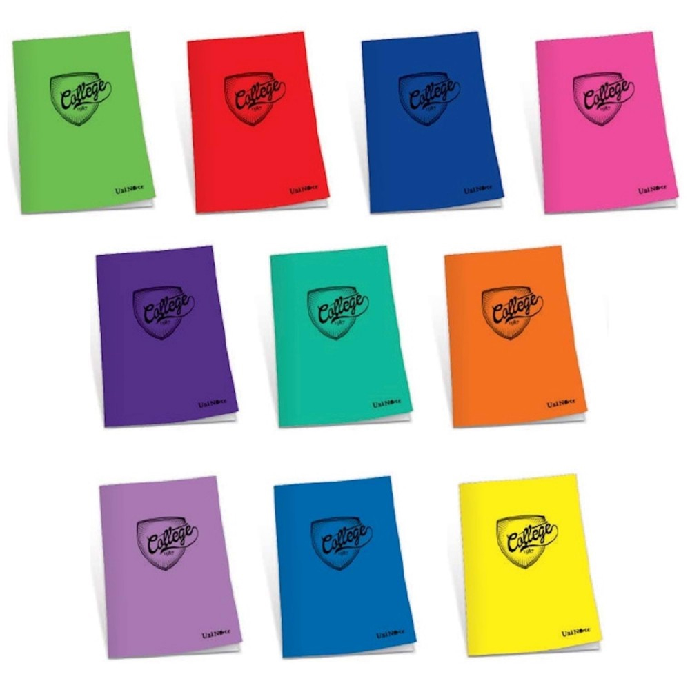 ÇINAR COLLEGE PLASTİK KAPAK DEFTER COLLEGE DİKİŞLİ A5 60 YP ÇİZGİLİ 60/1 75001