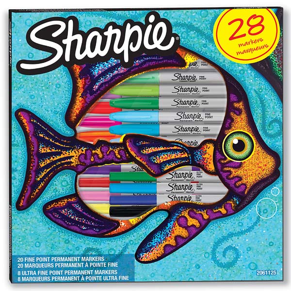 SHARPİE MARKÖR PERMANENT FİNE 28 Lİ BALIK 2061125