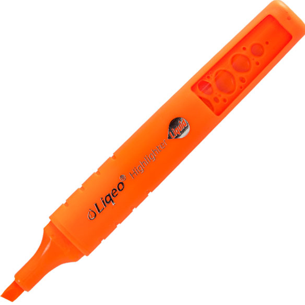 LİQEO ATHENS FOSFORLU KALEM MİDİ TURUNCU H-3130