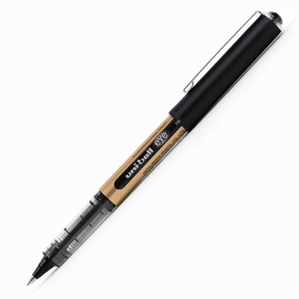 Uni-Ball Roller Kalem 10 Eye Broad Jel Bilye Uç İmza Kalemi 1.0 Mm Siyah Ub-150 - 12'li Paket