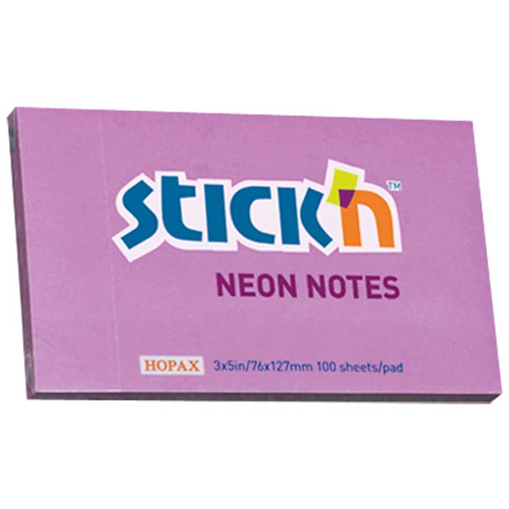 Gıpta Stıckn Not Kağ. Neon Mor 76X127 Mm 100 Y
