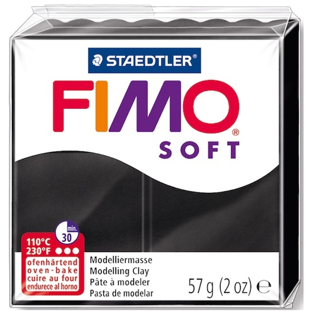 Staedtler Modelleme Kili Fımo Soft Siyah 8020-9 07