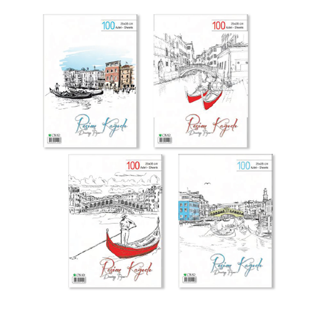 ÇINAR RESİM KAĞIDI 100 LÜ 25X35 41000