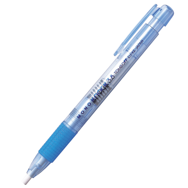 Tombow Kalem Silgi Mono Knock 3.8 Mm Mavi 10 Lu - 10'lu Paket