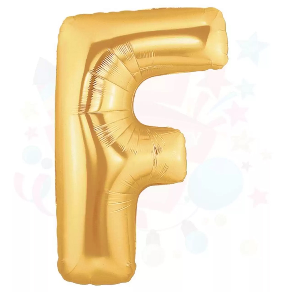 NEDİ BALON FOLYO 40 HARF ALTIN F 02130