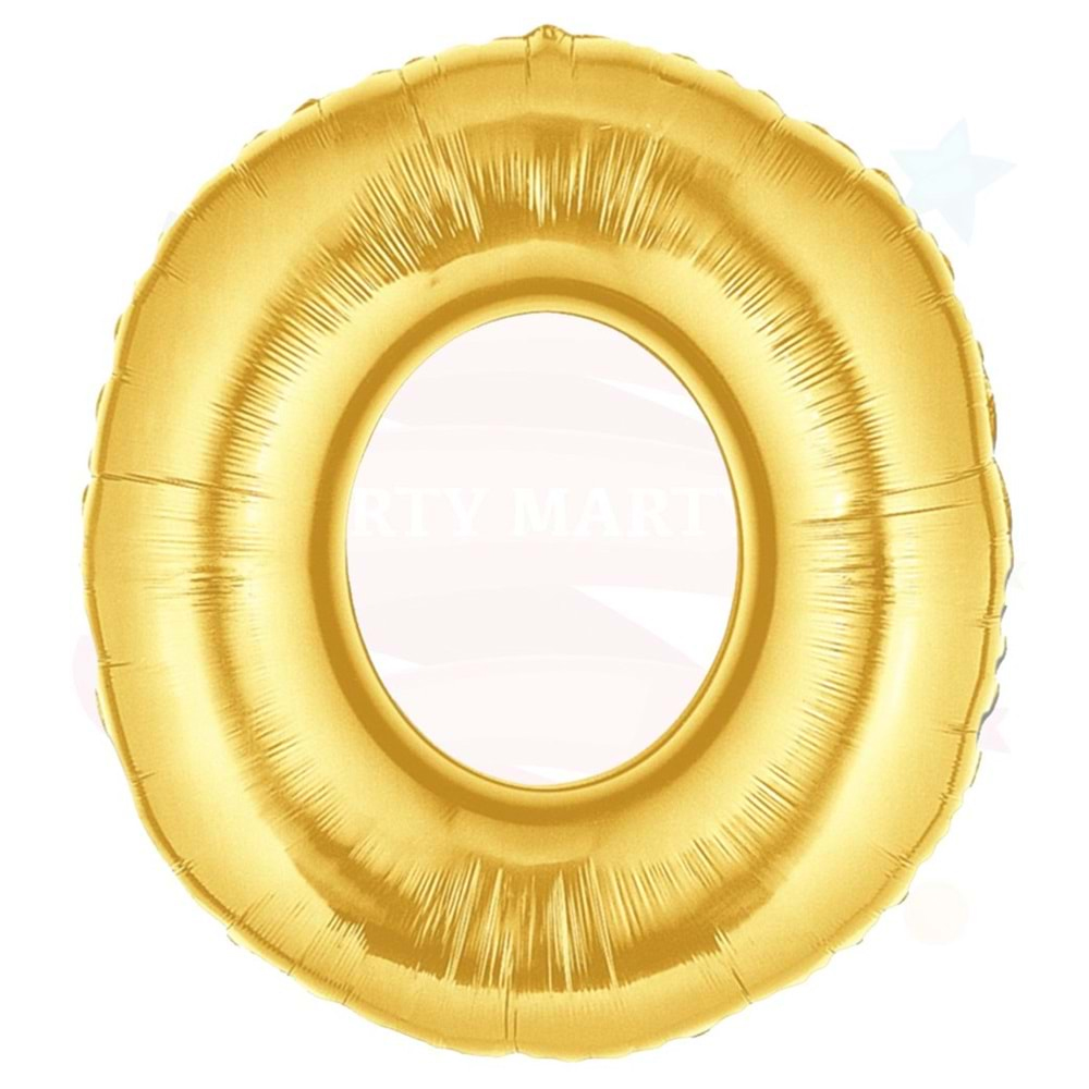 NEDİ BALON FOLYO 40 HARF ALTIN O 02138