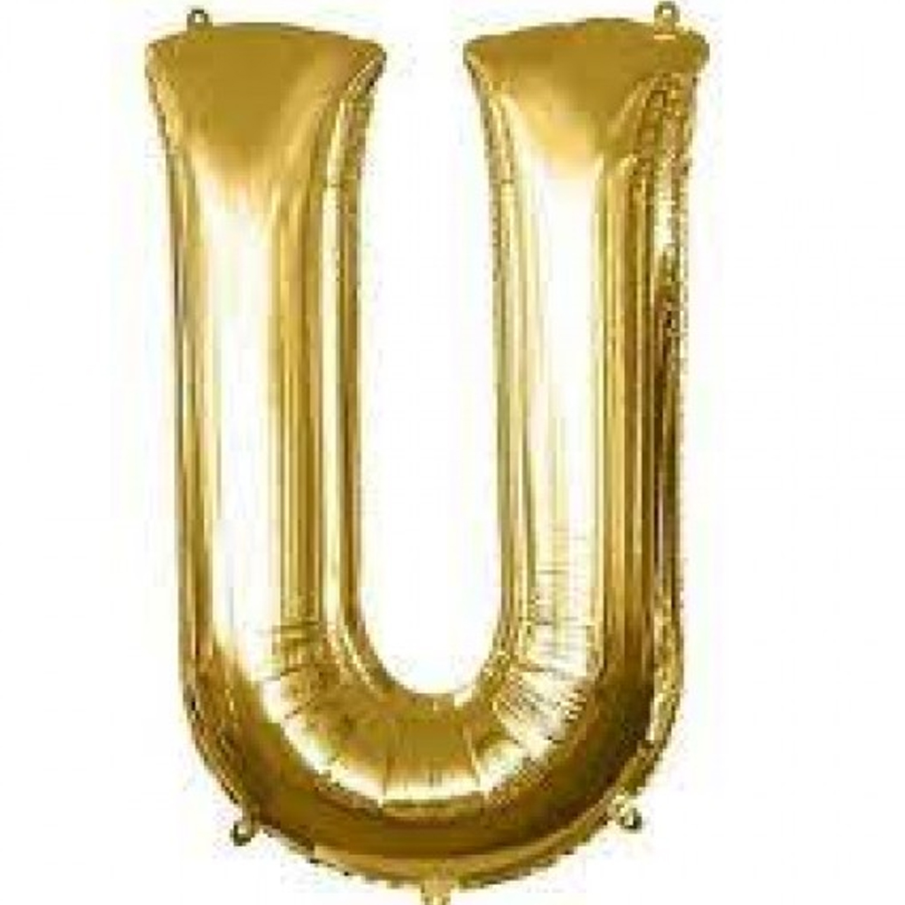 NEDİ BALON FOLYO 40 HARF ALTIN U 02144