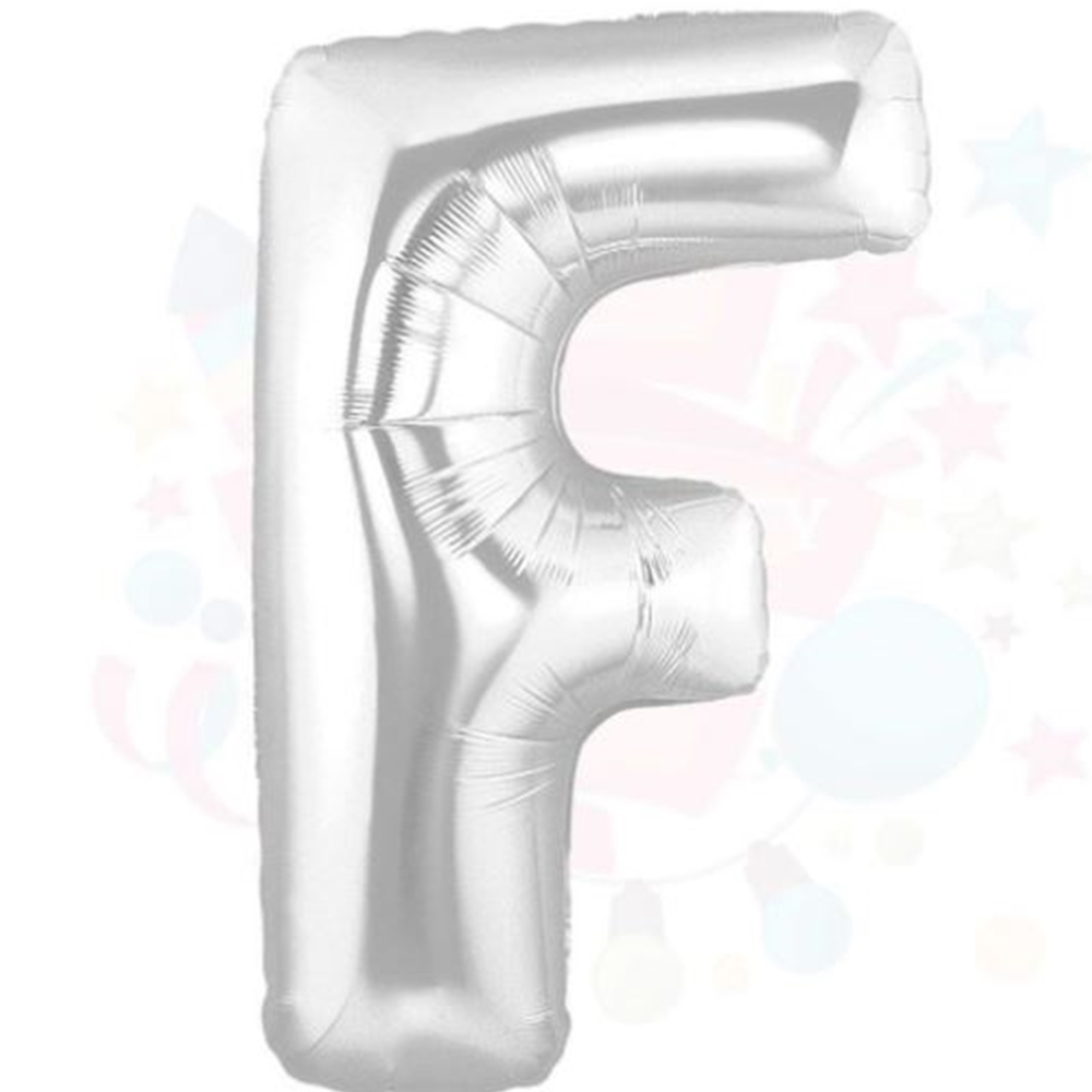 NEDİ BALON FOLYO 40 HARF GÜMÜŞ F 00849