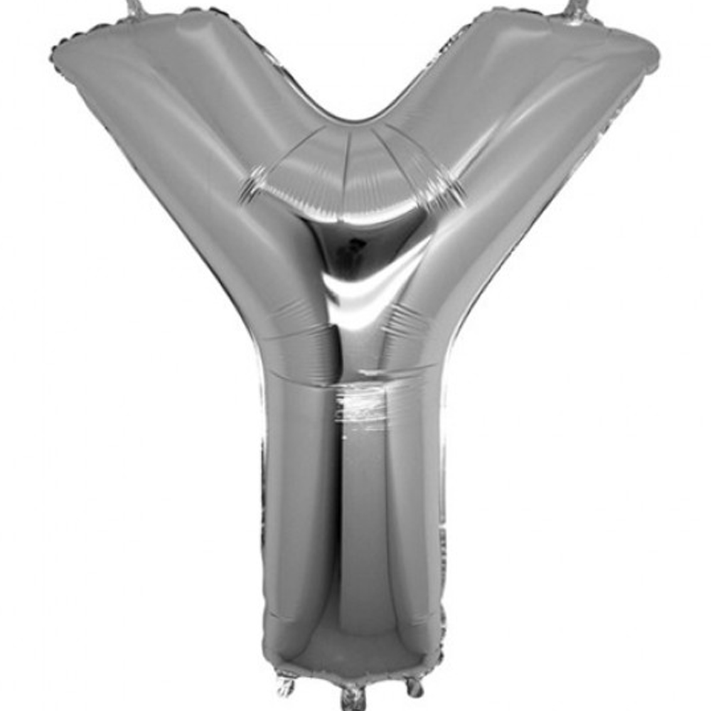 NEDİ BALON FOLYO 40 HARF GÜMÜŞ Y 01757