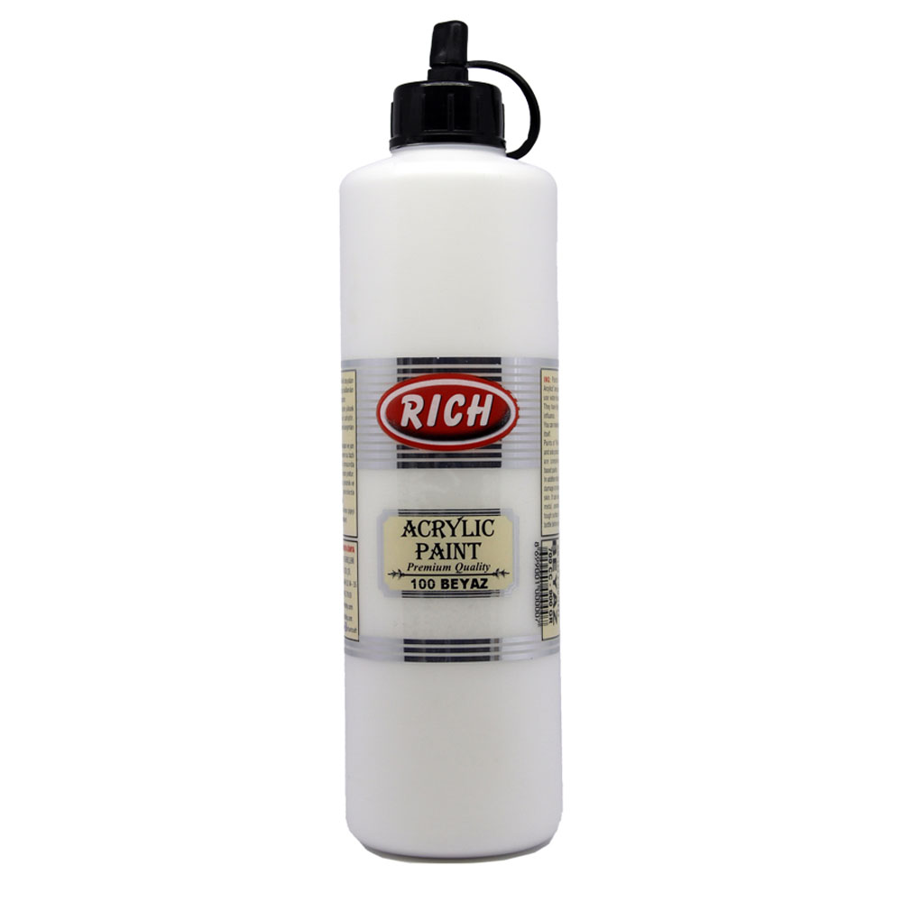 RİCH AKRİLİK BOYA MASTER 500 CC BEYAZ 500-100