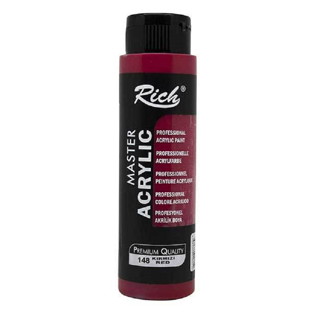 RİCH AKRİLİK BOYA MASTER 500 CC KIRMIZI 148