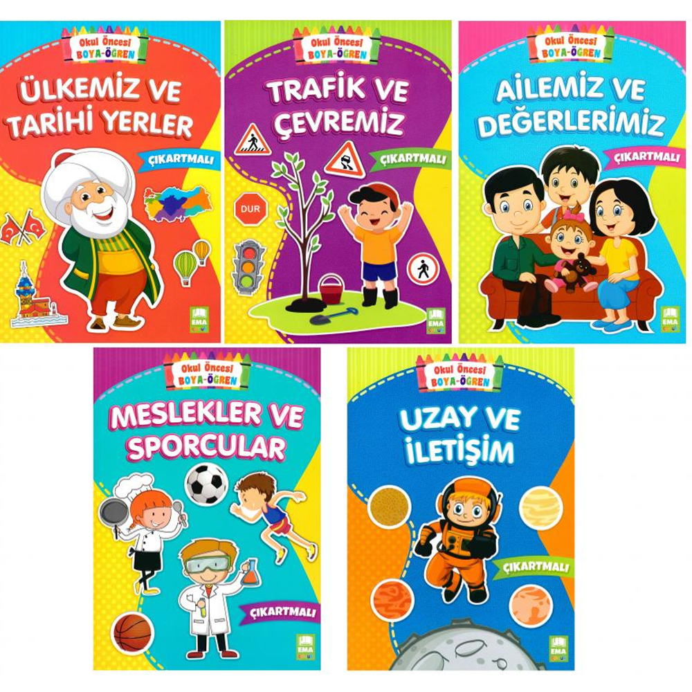 EMA OKUL ÖNCESİ BOYA-ÖĞREN /EMAÇOCUK