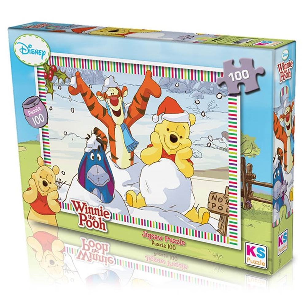 KS GAMES PUZZLE 100 PARÇA WİNNİE THE POOH 714