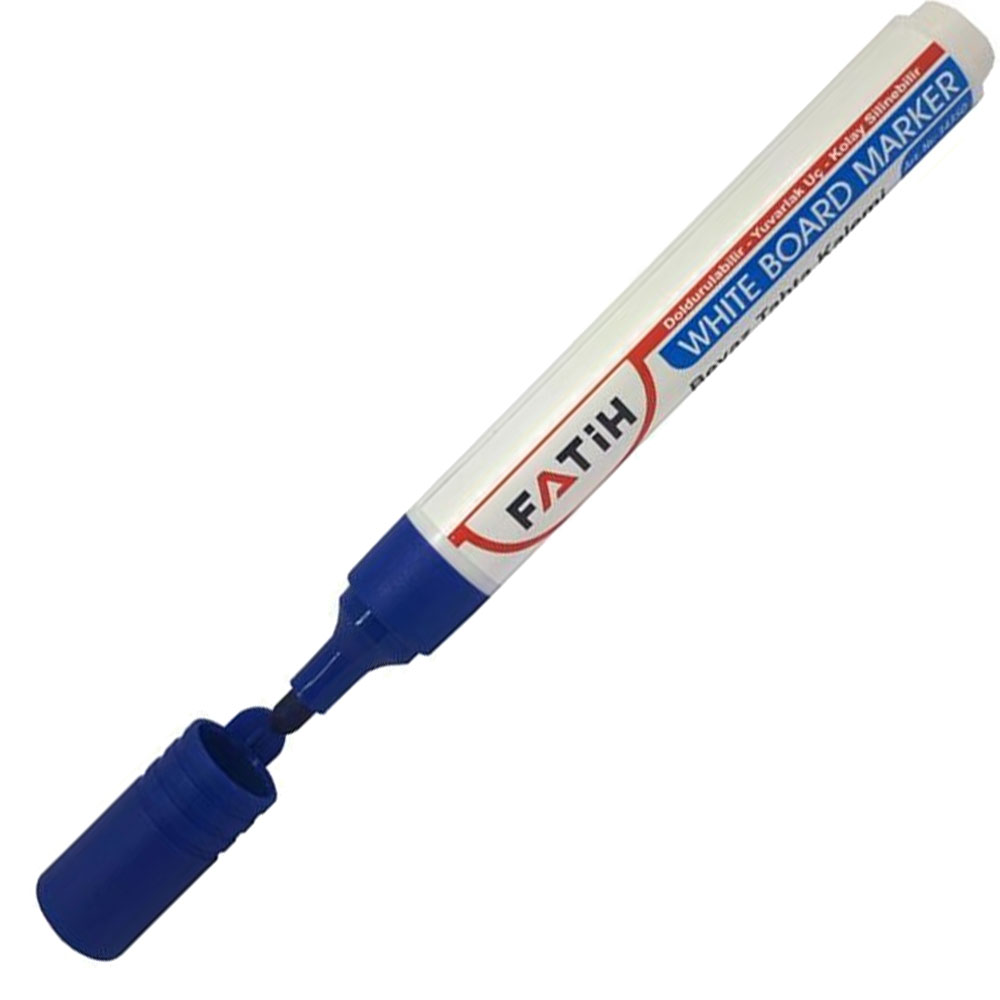 Fatih Tahta Kalemi Doldurulabilir Mavi 34350 - 12'li Paket