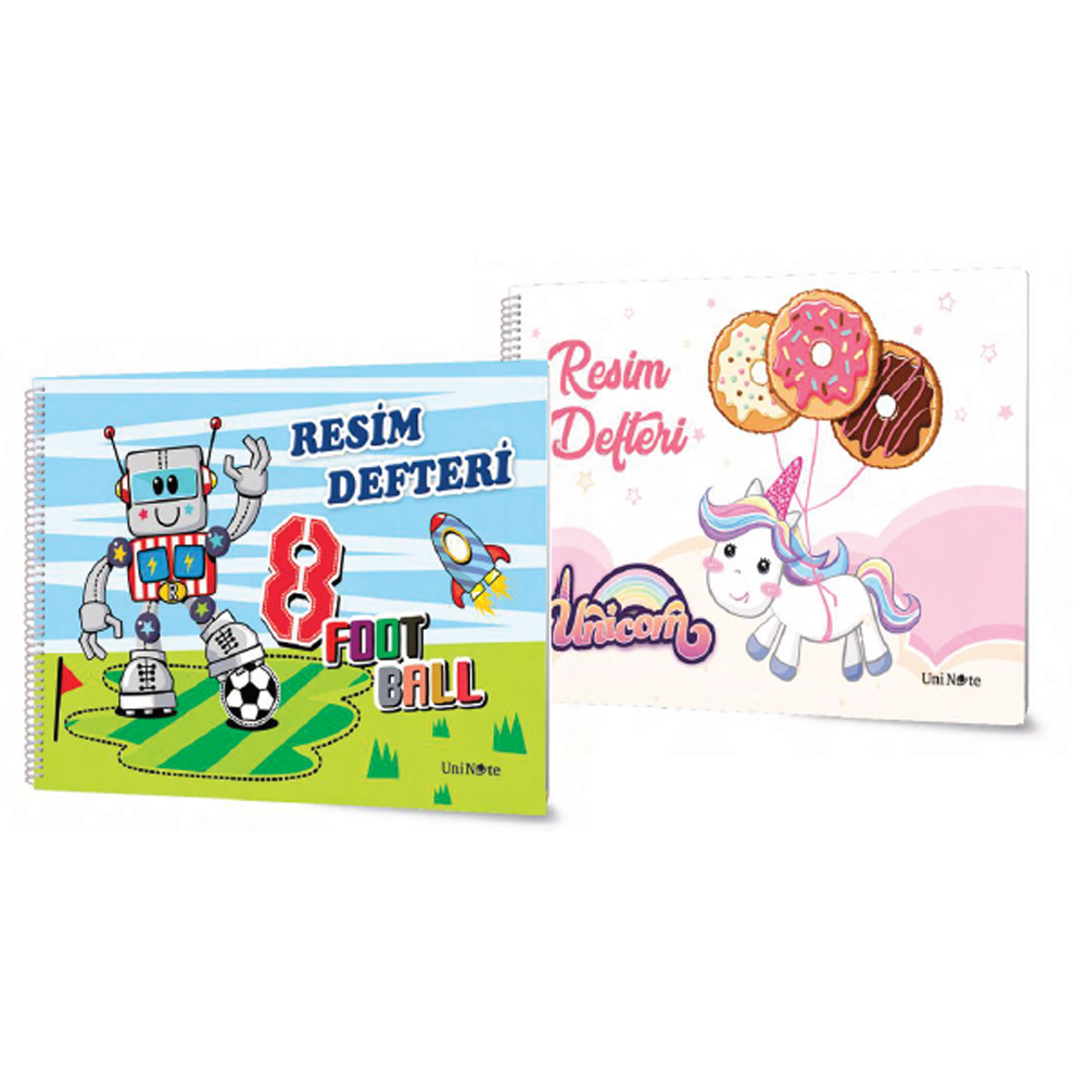 ÇINAR RESİM DEFTERİ SPİRALLİ PLASTİK KAPAK 17X24 25 YP 330008