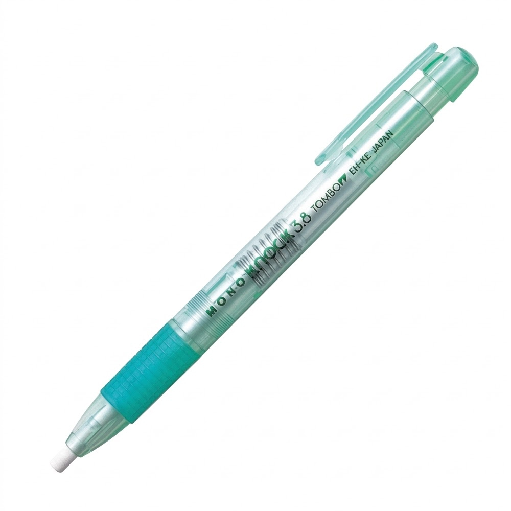 TOMBOW MONO KNOCK KALEM SİLGİ ŞEFFAF YEŞİL