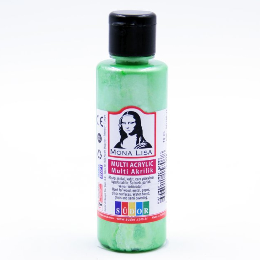MONA LİSA MULTİ AKRİLİK 70 ML İNCİ YEŞİL SD160-17