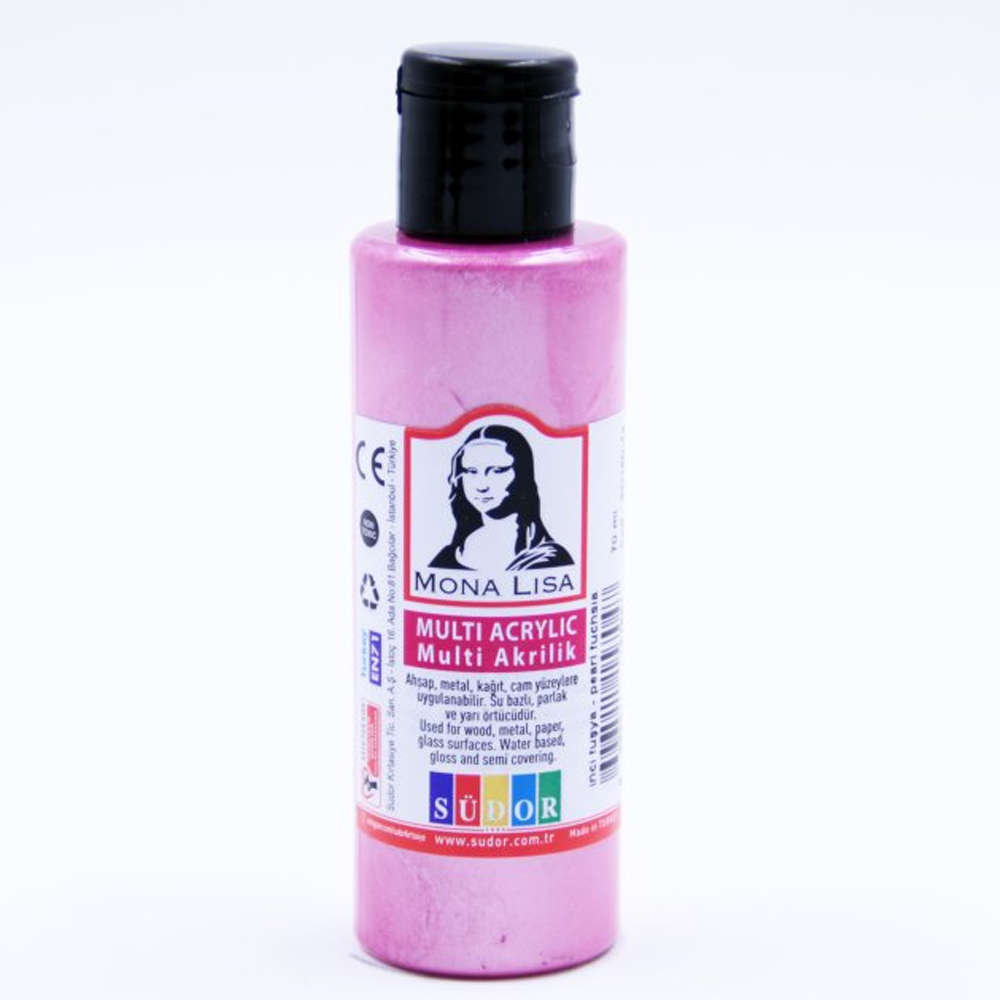 MONA LİSA MULTİ AKRİLİK 70 ML İNCİ FUŞYA SD160-14