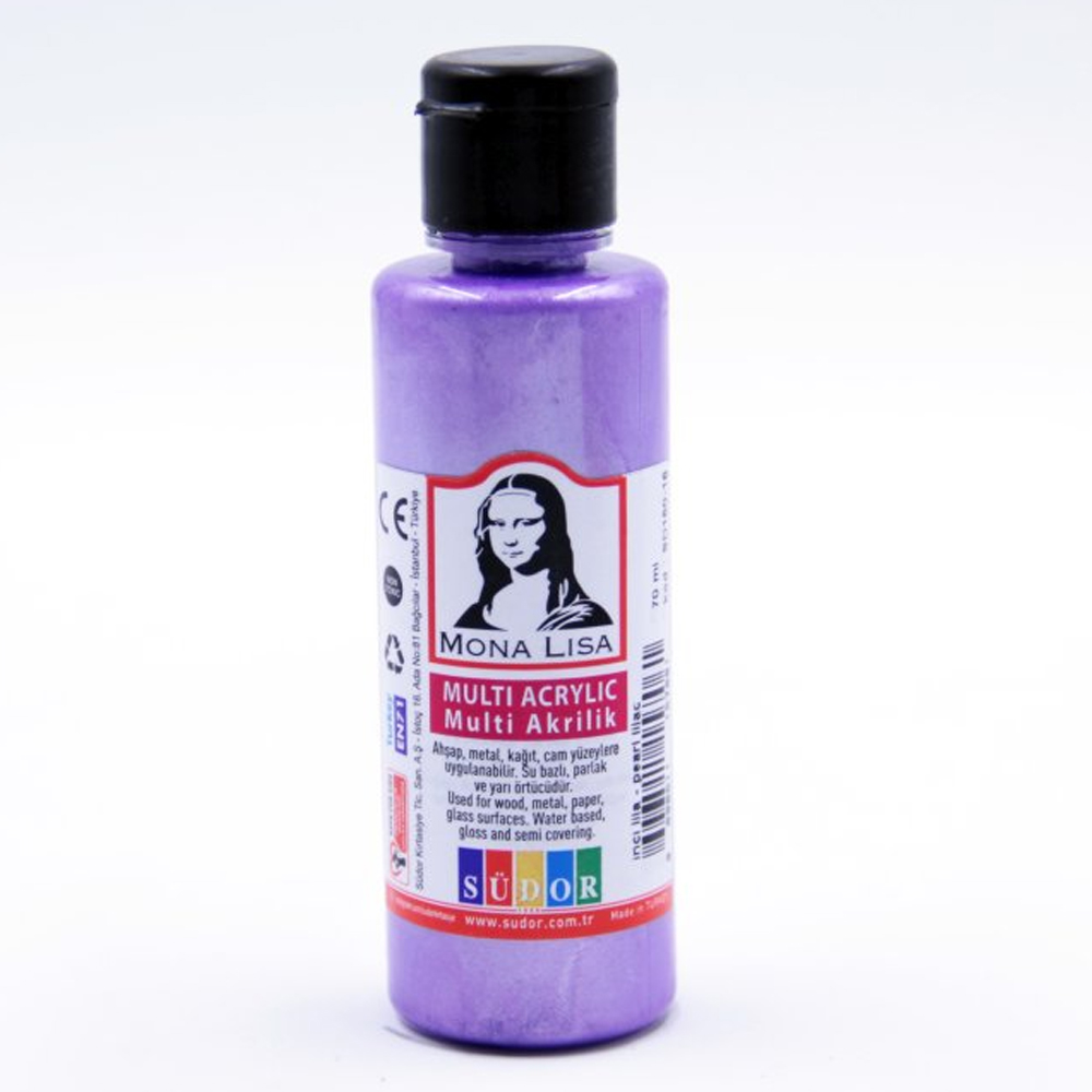 MONA LİSA MULTİ AKRİLİK 70 ML İNCİ LİLA SD160-16
