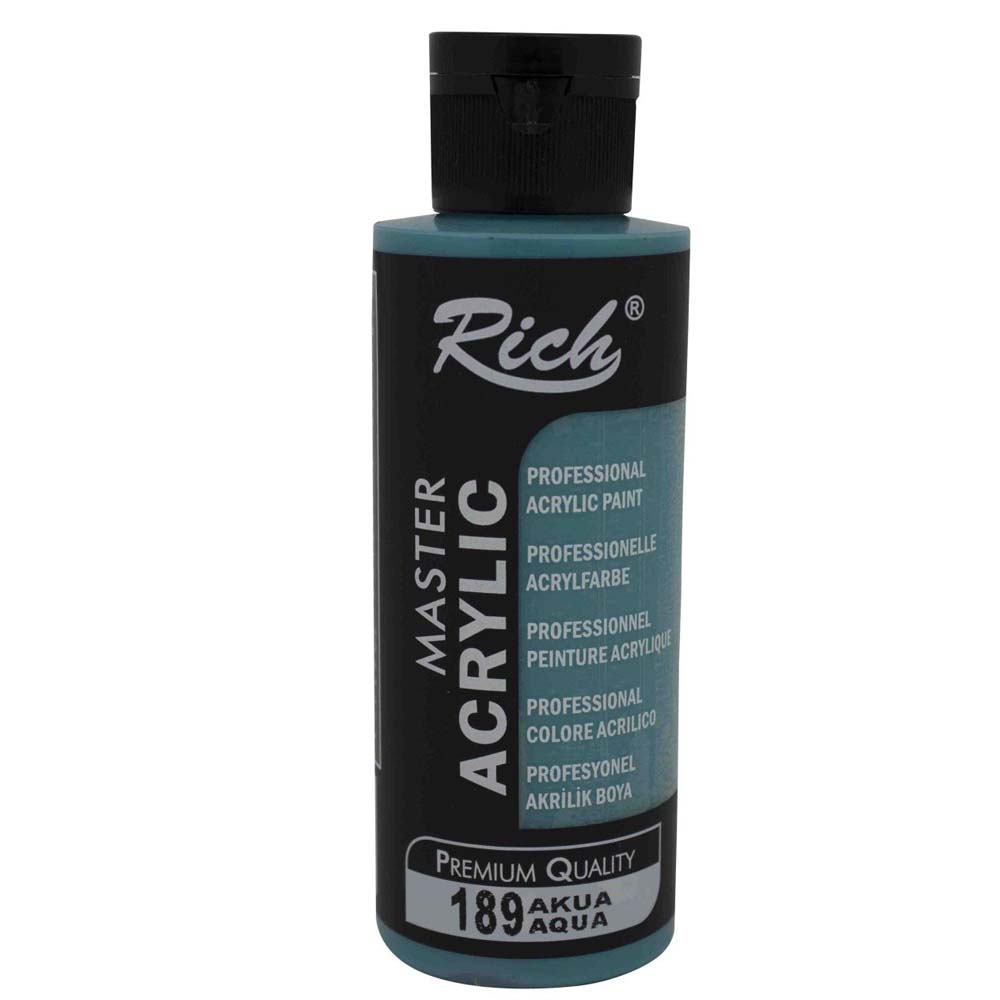 RİCH AKRİLİK BOYA MASTER 120 CC AKUA 120-189
