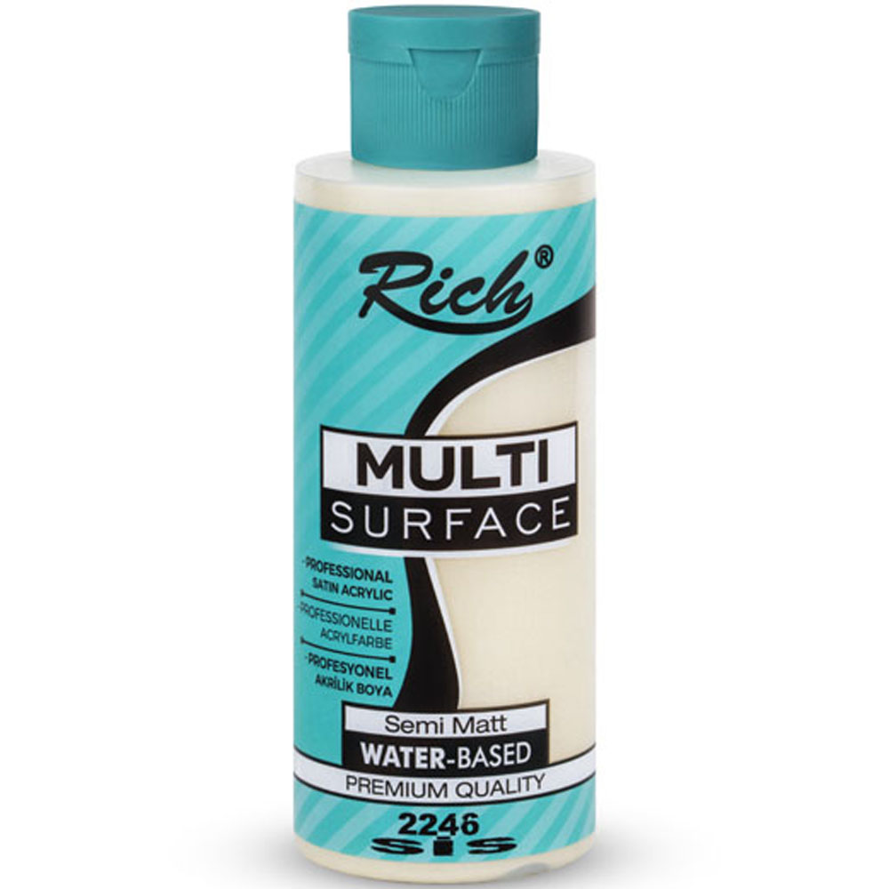 RİCH AKRİLİK BOYA MULTİ SURFACE 120 CC SİS 2246