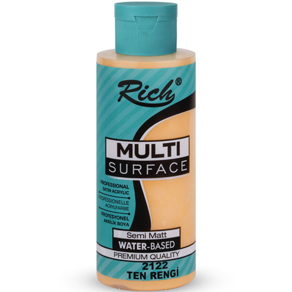 RİCH AKRİLİK BOYA MULTİ SURFACE 120 CC TEN RENGİ 2122