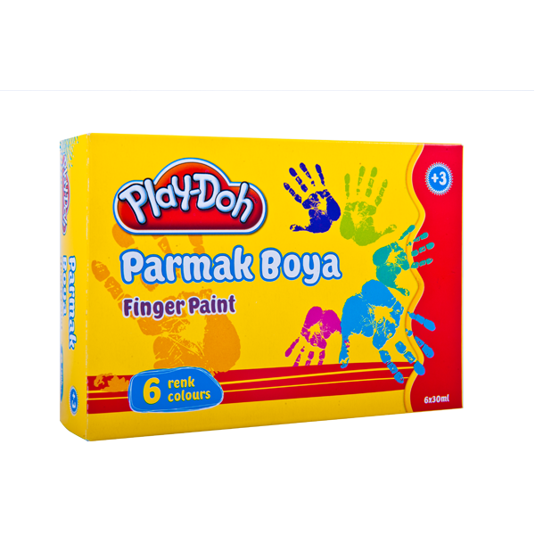 Play-Doh Parmak Boyası 30 Ml 6 Renk Play-Pr001