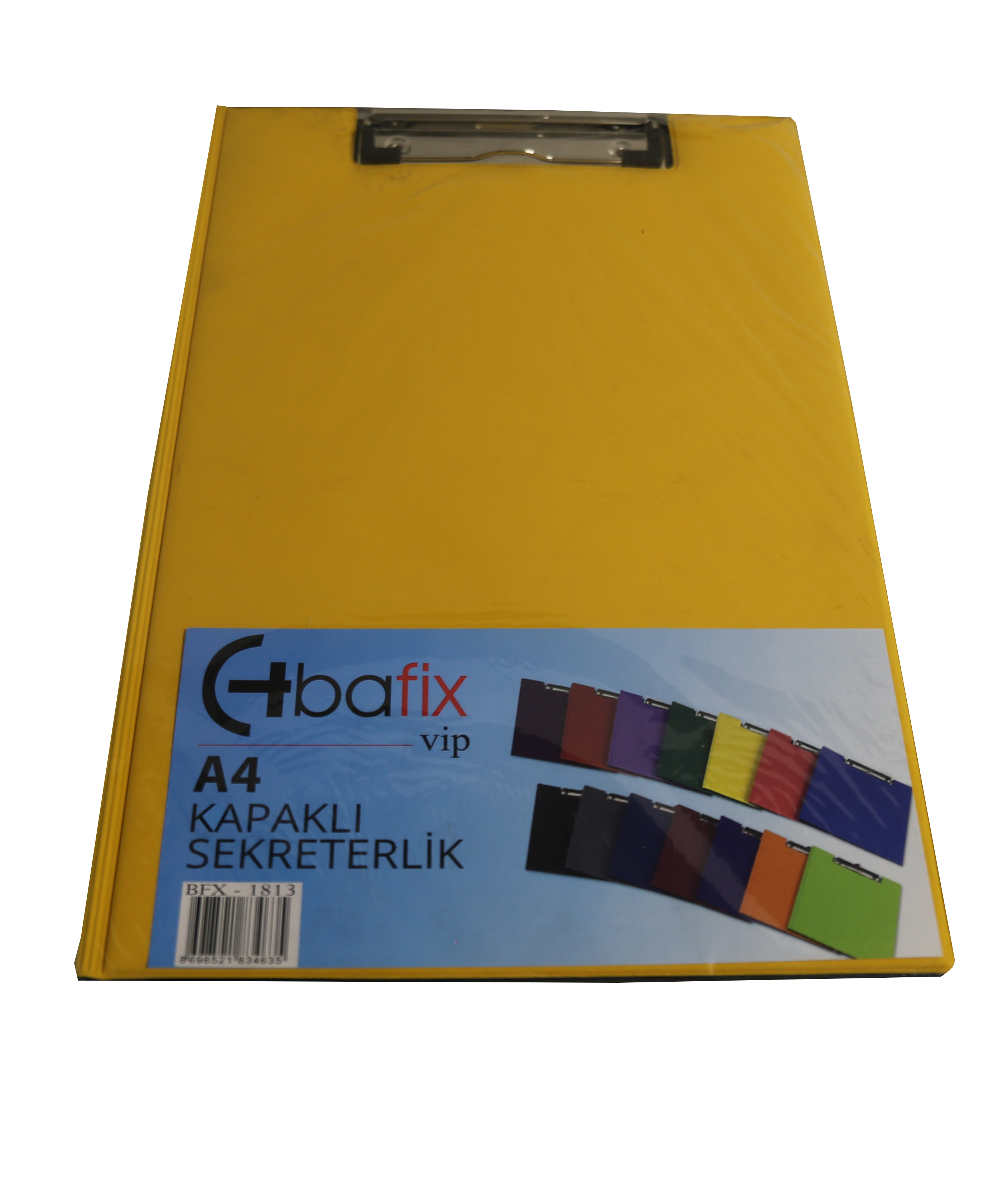 BAFİX KAPAKLI SEKRETERLİK VİP A4 SARI BFX-1812