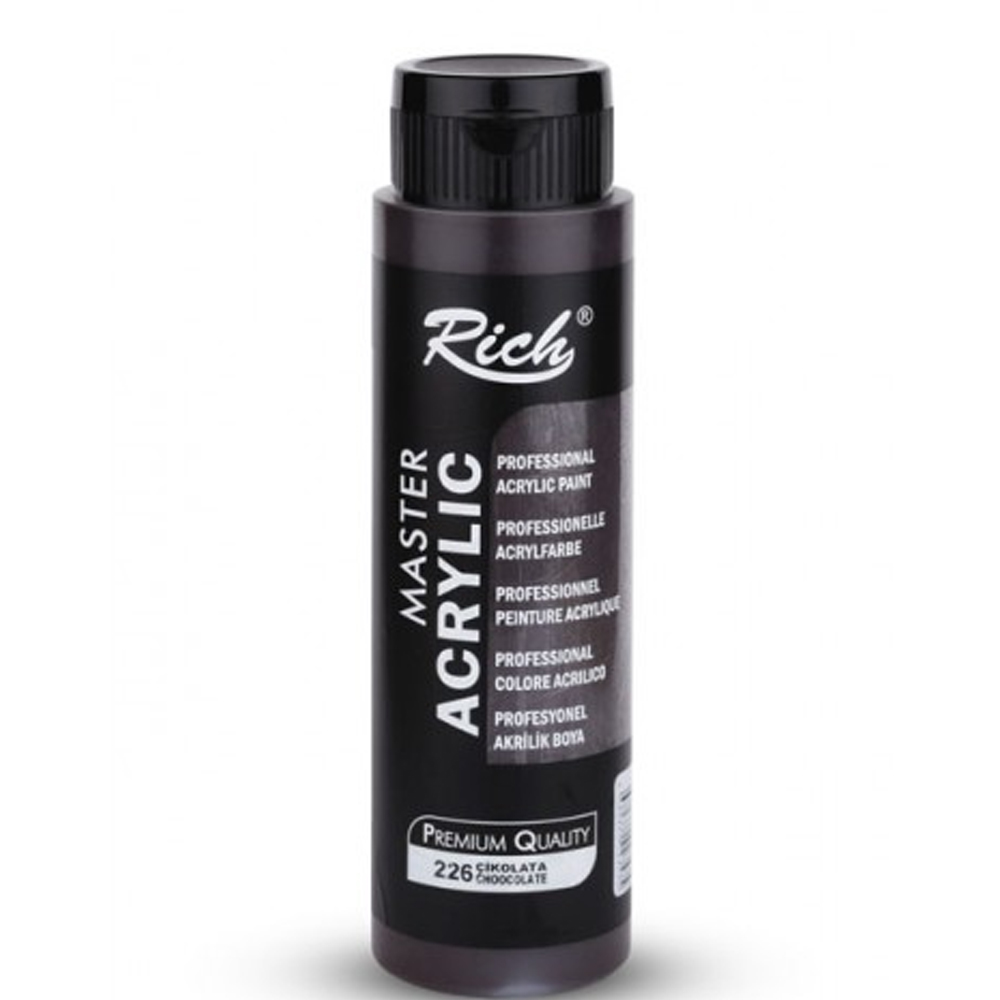 RİCH AKRİLİK BOYA MASTER 500 CC ÇİKOLATA 226