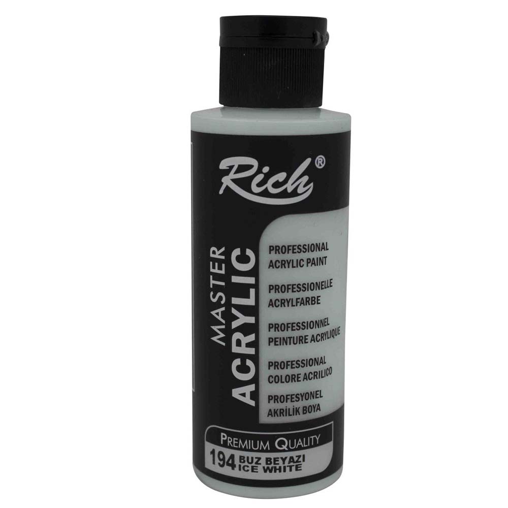 Rich Akrilik Boya Master 120 Cc Buz Beyazı 194