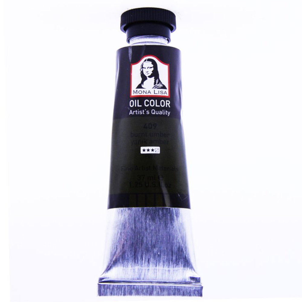 MONA LİSA YAĞLI BOYA 37 ML YANIK AMBER 409
