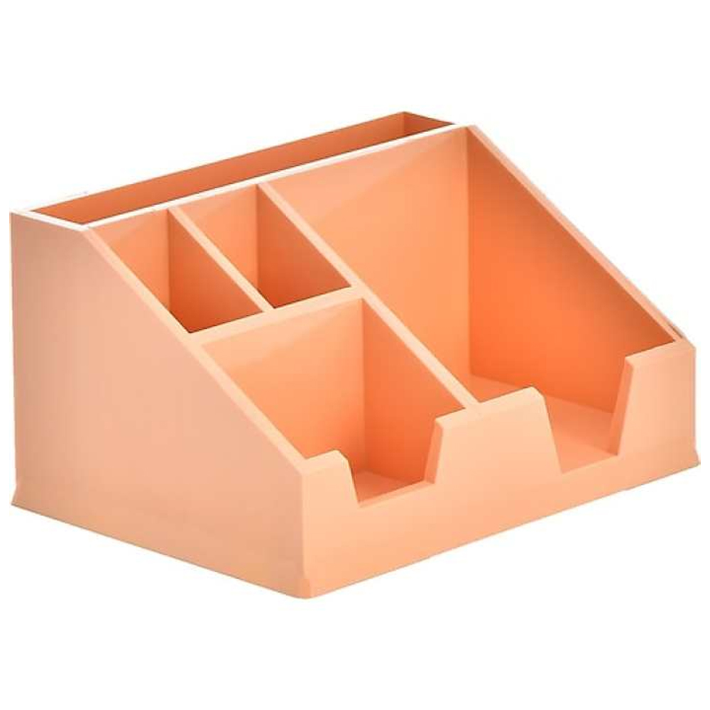 OPS MASA SETİ KALEMLİK-ORGANİZER PASTEL TURUNCU KLM 208