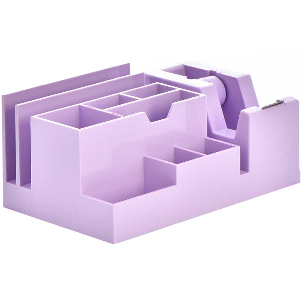 OPS MASA SETİ KALEMLİK BANT MAKİNALI PLASTİK PASTEL MOR KLM 301