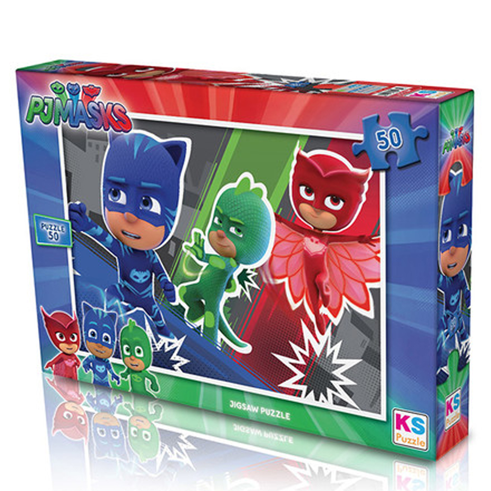 KS GAMES PUZZLE 50 PARÇA PJMASKS PJM 709