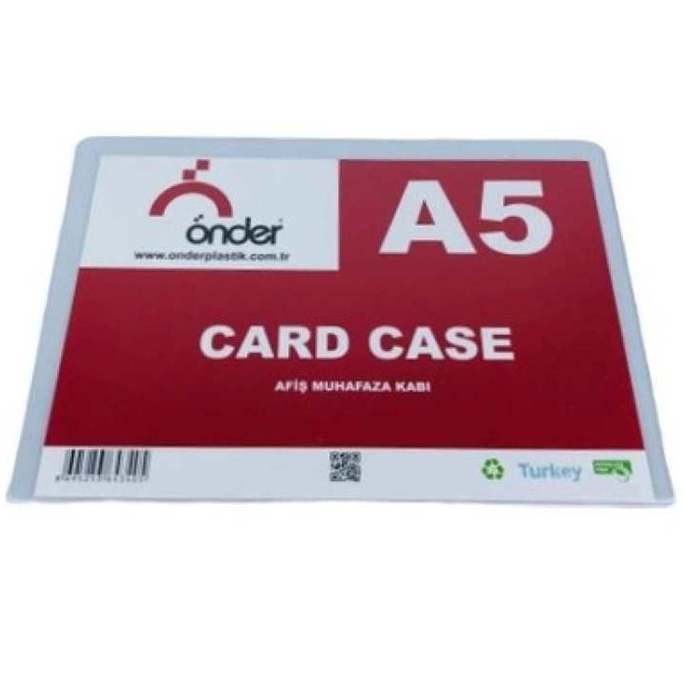 Önder Tabela Poşeti (Afiş Muhafaza Kabı) Asetat A5 - 10'lu Paket