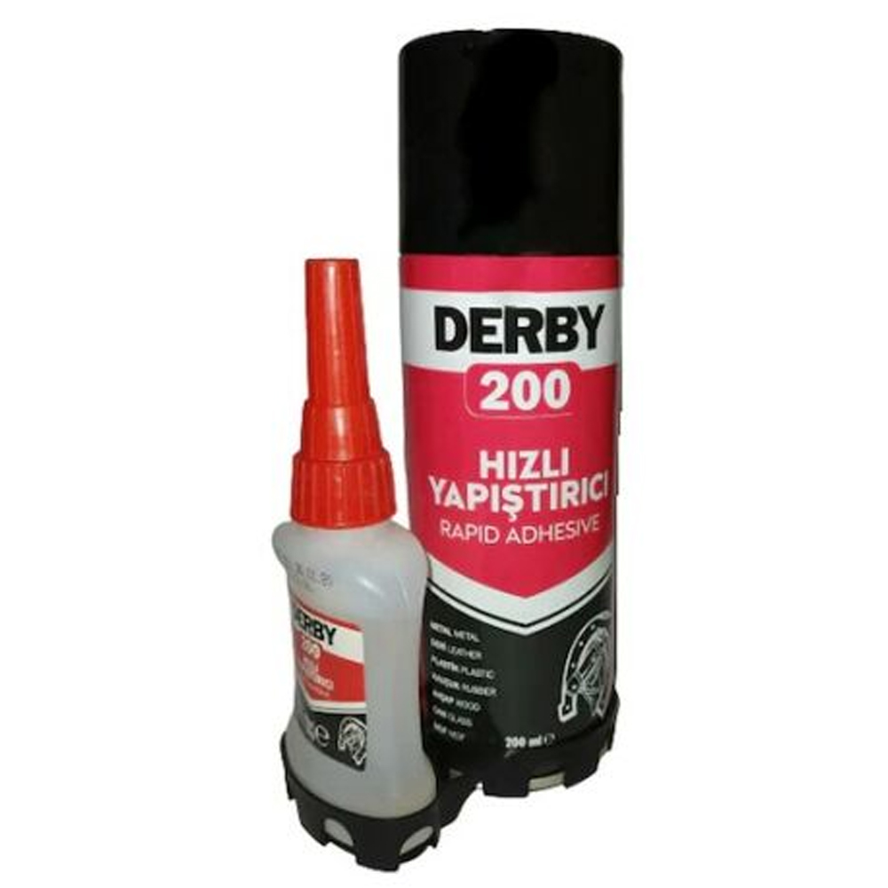 DERBY SPREY YAPIŞTIRICI MDF AKTİVATÖR 200 ML+50 ML