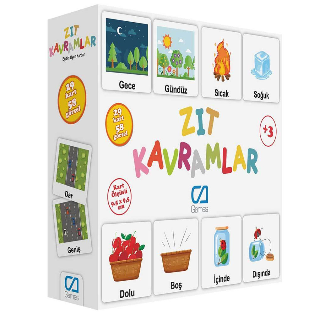 CA GAMES EĞİTİCİ ZIT KAVRAMLAR 00085