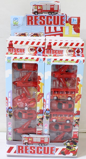 Canem Çekbırak İtfaiye Seti 6 Lı Kutulu Dsp.899-70G